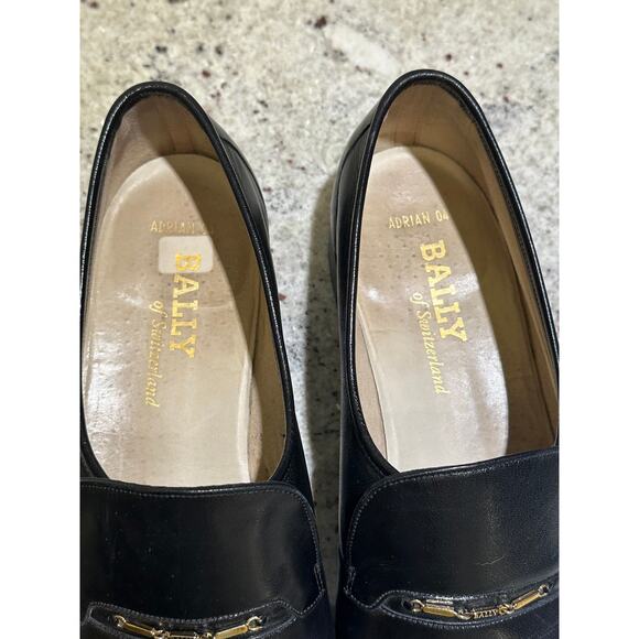 Bally of Switzerland Adrian 04 Black Leather Bit Loafer Men\'s Size 11 Dress Shoe main image 7